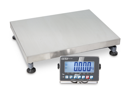 Platform Scale With Stainless Steel Display Device KERN IXS 100K-2LM