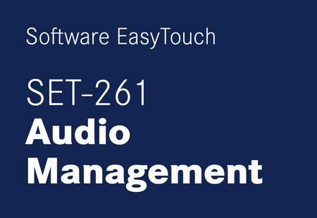 KERN EasyTouch SET-261 Audio Management