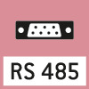 RS 485 data interface