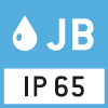Caixa de ligações: Proteção contra pó e salpicos de água IP65