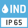 Indicador: Protección contra polvo y salpicaduras IP65