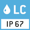 Weegcel: Stof- en spatwaterbescherming IP67