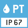 Plateau: Stof- en spatwaterbescherming IP67